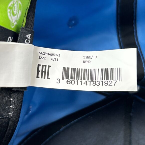 Quiksilver Hat Baseball Cap Surfer Surfing Surfboarding Snapback 5 Panel Blue - Picture 9 of 10